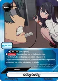Pulling the Plug - SSSS.GRIDMAN - Future Card BuddyFight card