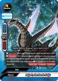 Bujack, the Horde Kaiju - SSSS.GRIDMAN - Future Card BuddyFight card
