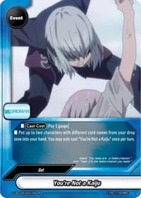 You're Not a Kaiju - SSSS.GRIDMAN - Future Card BuddyFight card