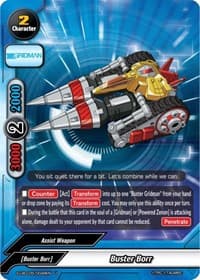 Buster Borr - SSSS.GRIDMAN - Future Card BuddyFight card