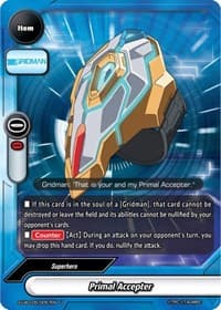 Primal Accepter - SSSS.GRIDMAN - Future Card BuddyFight card