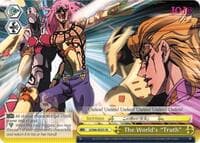 The World's "Truth" - JoJo's Bizarre Adventure: Golden Wind - Weiss Schwarz card