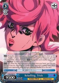 Rebelling, Trish - JoJo's Bizarre Adventure: Golden Wind - Weiss Schwarz card
