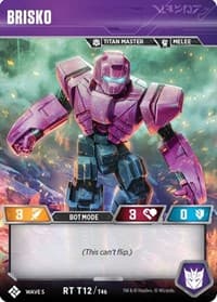 Brisko - Titan Masters Attack - Transformers TCG card