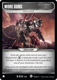 More Guns - Titan Masters Attack - Transformers TCG card