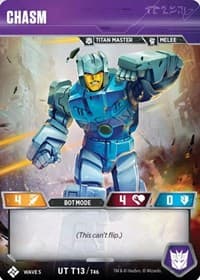 Chasm - Titan Masters Attack - Transformers TCG card