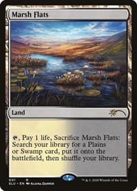 Marsh Flats - Secret Lair Series - Magic: The Gathering card