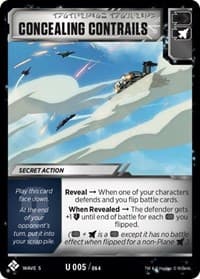 Concealing Contrails - Titan Masters Attack - Transformers TCG card