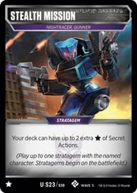 Stealth Mission - Titan Masters Attack - Transformers TCG card
