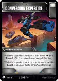 Conversion Expertise - Titan Masters Attack - Transformers TCG card