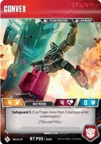 Convex (2019 Energon Invitational Champion Promo) - Titan Masters Attack - Transformers TCG card