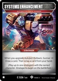 Systems Enhancement - Titan Masters Attack - Transformers TCG card