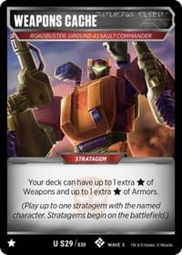 Weapons Cache - Titan Masters Attack - Transformers TCG card
