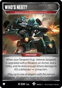 Who's Next? - Titan Masters Attack - Transformers TCG card