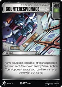 Counterespionage - Titan Masters Attack - Transformers TCG card