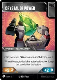 Crystal of Power - Titan Masters Attack - Transformers TCG card