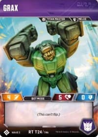 Grax - Titan Masters Attack - Transformers TCG card