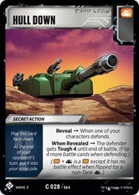 Hull Down - Titan Masters Attack - Transformers TCG card