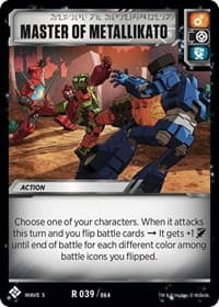 Master of Metallikato - Titan Masters Attack - Transformers TCG card