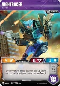 Nightracer - Gunner - Titan Masters Attack - Transformers TCG card