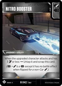 Nitro Booster - Titan Masters Attack - Transformers TCG card