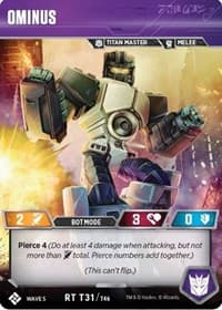 Ominus - Titan Masters Attack - Transformers TCG card