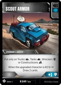 Scout Armor - Titan Masters Attack - Transformers TCG card