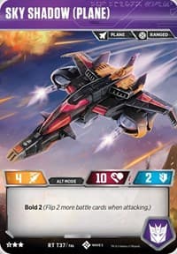 Sky Shadow (Plane) - Titan Masters Attack - Transformers TCG card