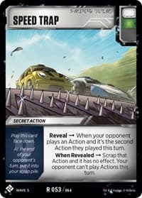 Speed Trap - Titan Masters Attack - Transformers TCG card