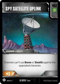 Spy Satellite Uplink - Titan Masters Attack - Transformers TCG card