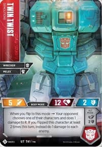 Twin Twist - Demolitions - Titan Masters Attack - Transformers TCG card