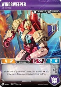 Windsweeper - Air Defense - Titan Masters Attack - Transformers TCG card