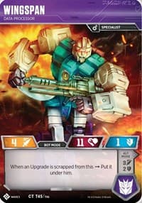 Wingspan - Data Processor - Titan Masters Attack - Transformers TCG card