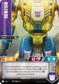 Wolfwire - Ground Tracker - Titan Masters Attack - Transformers TCG card