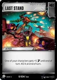Last Stand - Titan Masters Attack - Transformers TCG card