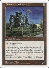 Diabolic Machine - Fifth Edition - Magic: The Gathering card