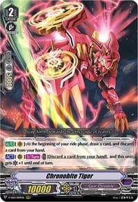Chronobite Tiger - V-EB13: The Astral Force - Cardfight Vanguard card