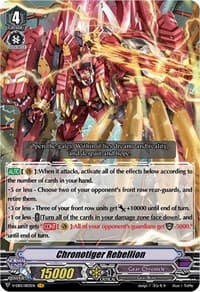 Chronotiger Rebellion - V-EB13: The Astral Force - Cardfight Vanguard card