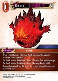 Bomb - Opus XI - Final Fantasy TCG card