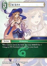 Jornee - Opus XI - Final Fantasy TCG card
