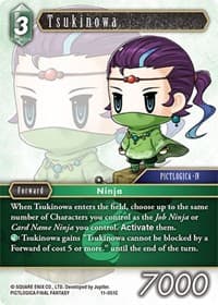Tsukinowa - Opus XI - Final Fantasy TCG card