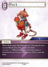 Puck - Opus XI - Final Fantasy TCG card