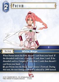 Porom - Opus XI - Final Fantasy TCG card