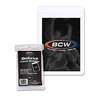 3" x 4" Deluxe Semi-Rigid Topload Card Holder - Standard (10-Count) - BCW Toploaders - Collectible Storage card