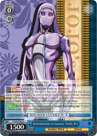 Determination to Uncover Truth, M.J - JoJo's Bizarre Adventure: Golden Wind - Weiss Schwarz card