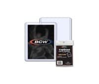 3" x 4" Premium Topload Card Holder - Standard (5-Count) - BCW Toploaders - Collectible Storage card