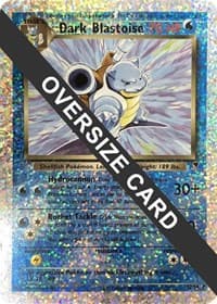 Dark Blastoise - S2/S4 (Box Topper) - Jumbo Cards - Pokemon card