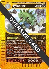Tyranitar - Jumbo Cards - Pokemon card