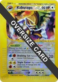 Kabutops - 12/12 (Box Topper) - Jumbo Cards - Pokemon card
