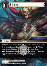 Chaos - Opus XI - Final Fantasy TCG card